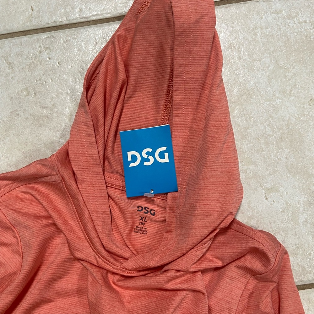 DSG Vibrant Coral Hoodie